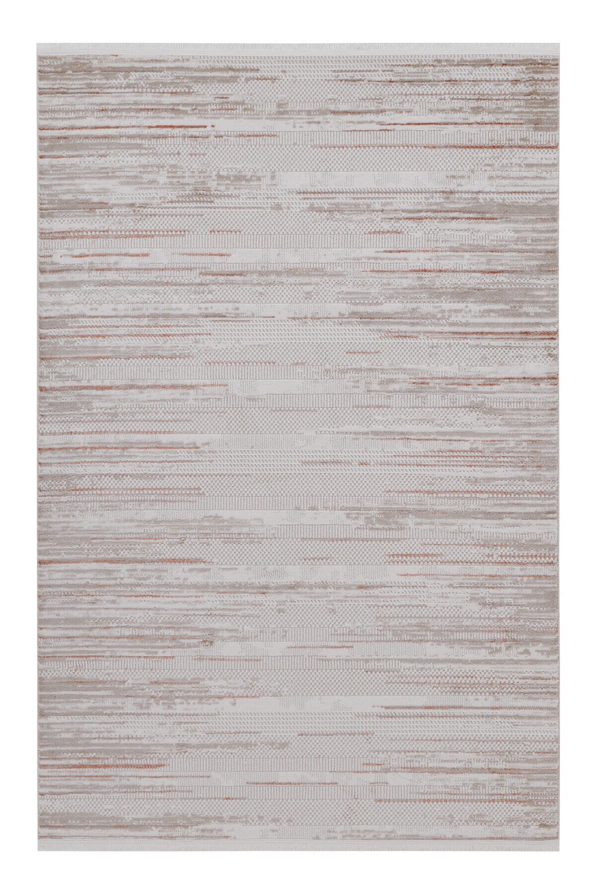 Lizbon 4516 Taba Klasik Yumuşak Dokulu Salon Halısı Kesme Halı