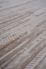 Lizbon 4516 Taba Klasik Yumuşak Dokulu Salon Halısı Kesme Halı