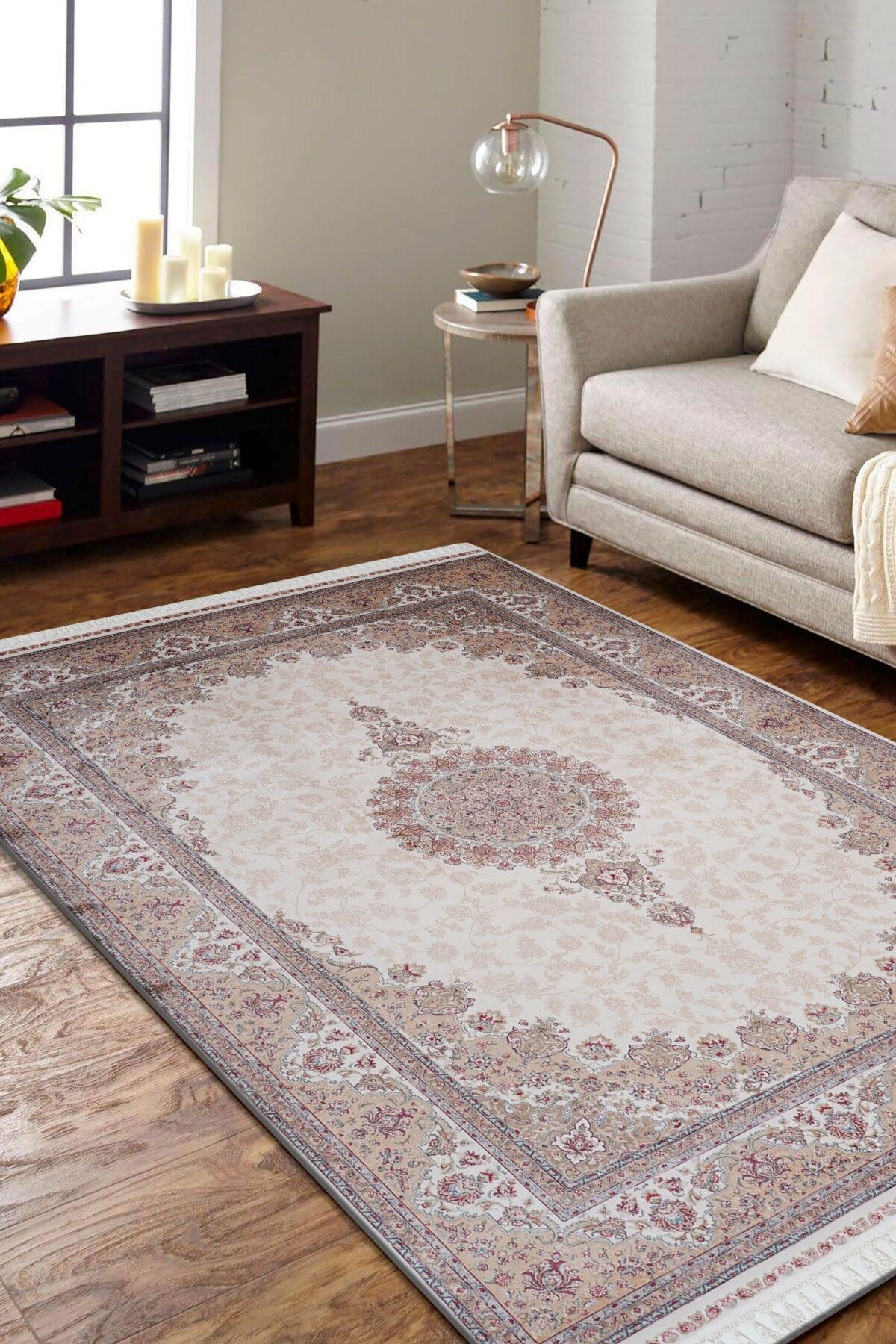 Exclusive 7058A Modern Makine Halısı