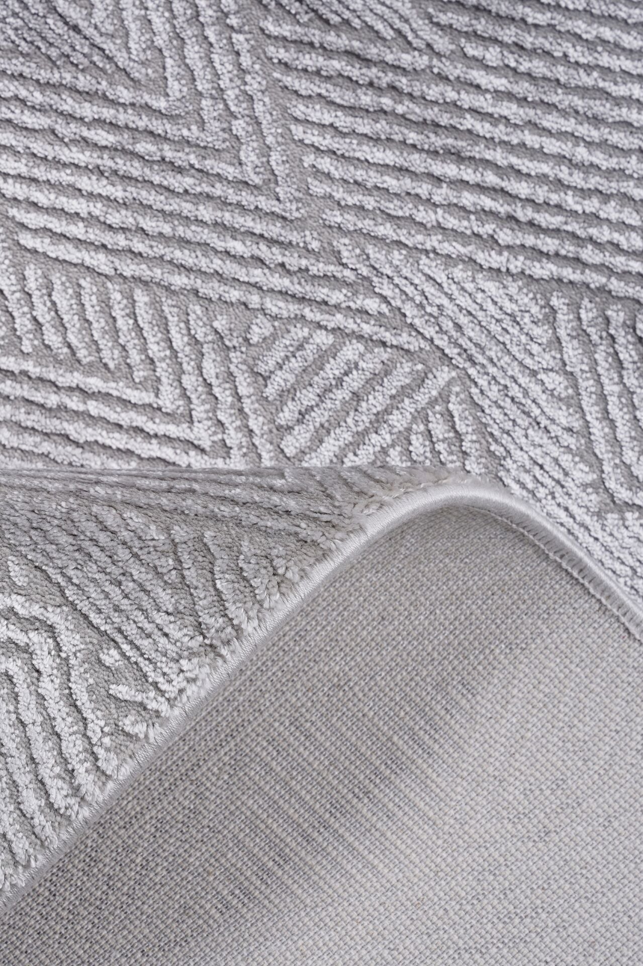 Pierre Cardin Jardin JN05B Salon Halısı Gri / Kahverengi - 80x150