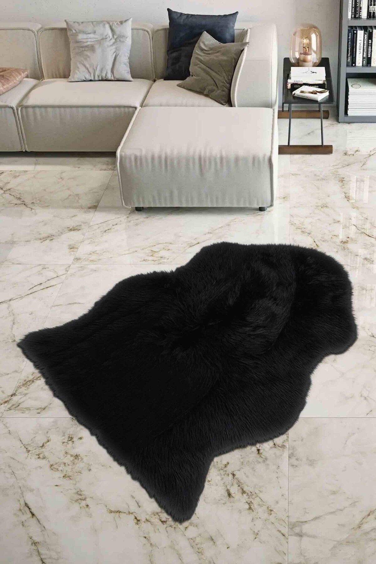 Post Naturel Peluş Halı