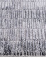 Norm 6217 Gri Modern Salon ve Mutfak Halısı Kesme Halı