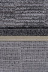 Norm 6217 Gri Modern Salon ve Mutfak Halısı Kesme Halı