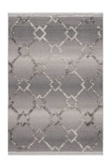 Step 2203 Gri İskandinav Salon Halısı Kesme Halı Gri - 160 x 400
