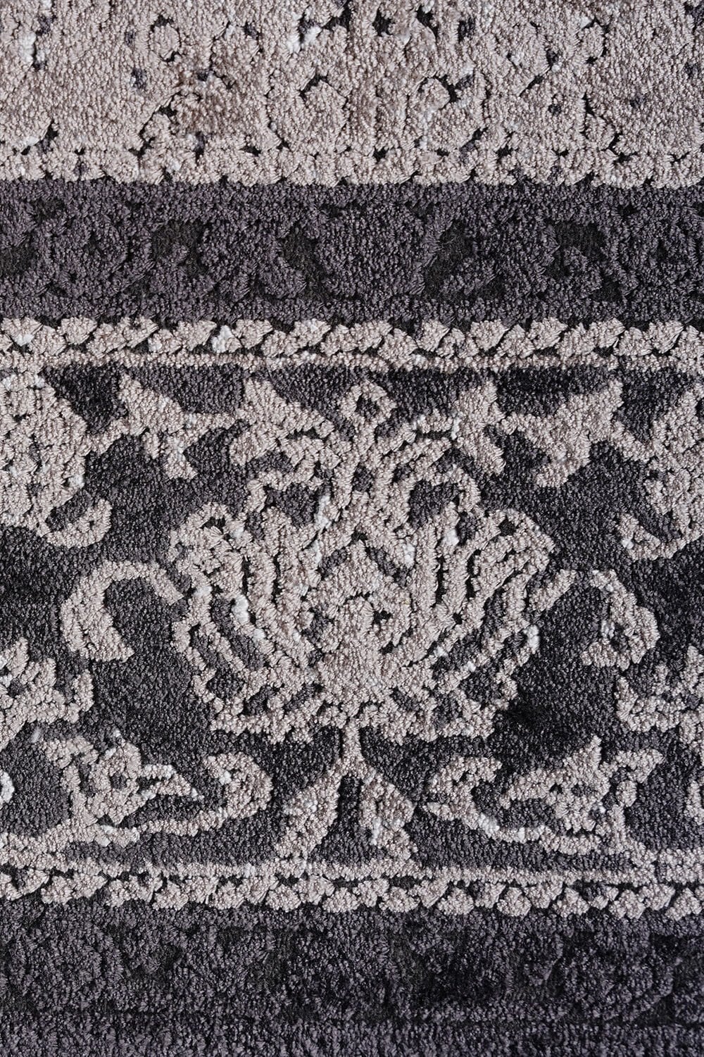 Naar Riva 8719 Bambu Halı Gri - 80x300