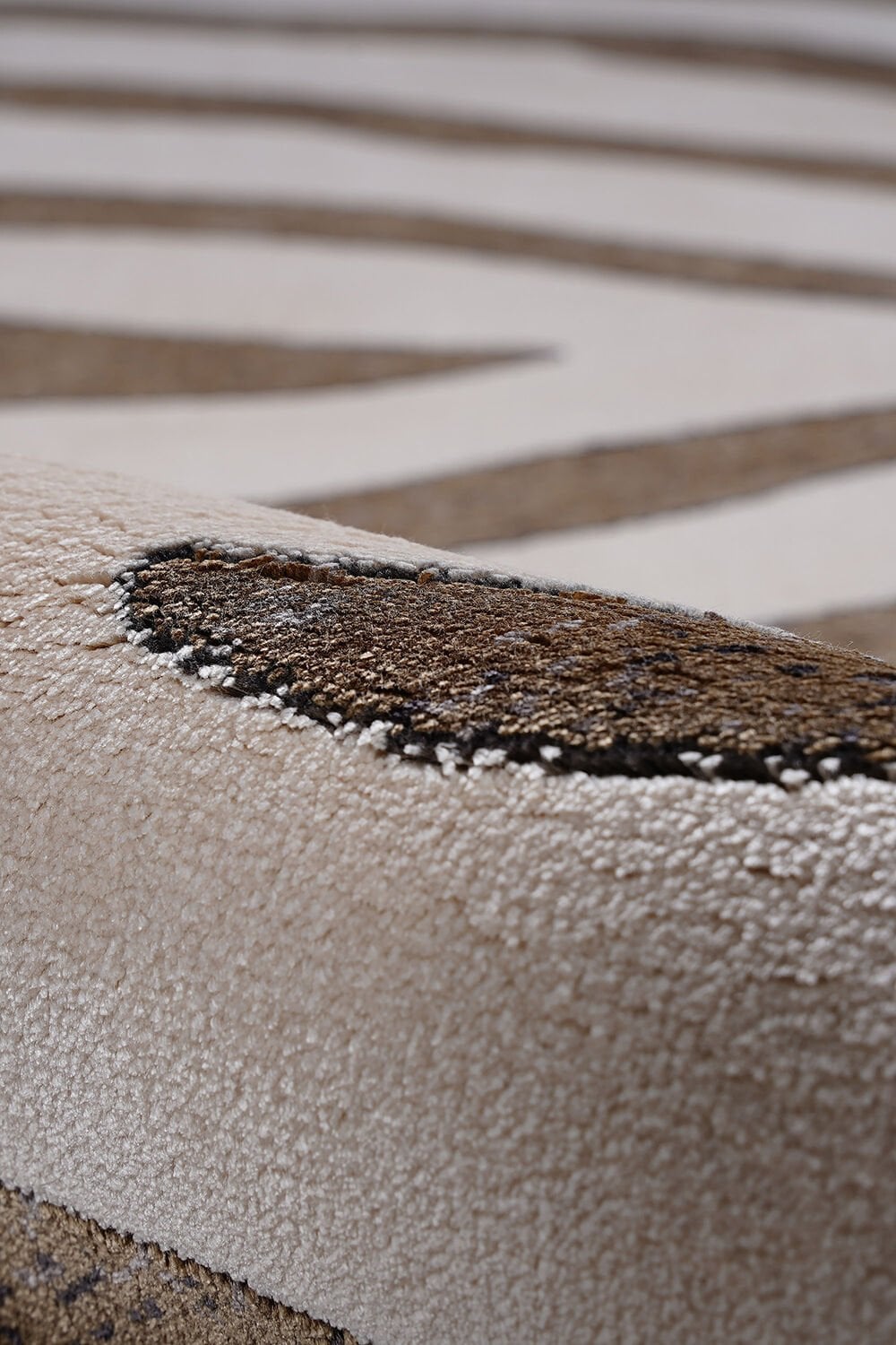 Naar Riva 8725 Bambu Halı Krem - 80x300