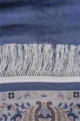 Hereke Serisi SF173A Lüks Bambu Seccade - Mavi