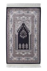 Hereke Serisi SF236A Lüks Bambu Seccade - Lacivert