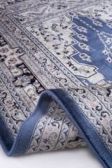 Hereke Serisi SF236A Lüks Bambu Seccade - Mavi