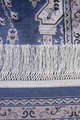 Hereke Serisi SF236A Lüks Bambu Seccade - Mavi