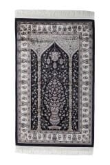 Hereke Serisi SF237A Lüks Bambu Seccade - Lacivert