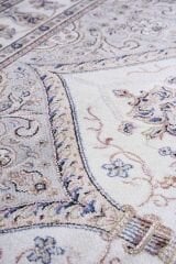 Hereke Serisi SF237A Lüks Bambu Seccade - Krem