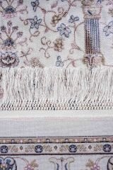 Hereke Serisi SF237A Lüks Bambu Seccade - Krem