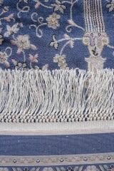 Hereke Serisi SF237A Lüks Bambu Seccade - Mavi