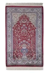 Kumkapı Serisi S818A Lüks Modal Seccade - Bordo, Krem