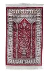 Hereke Serisi SF237A Lüks Bambu Seccade - Kırmızı