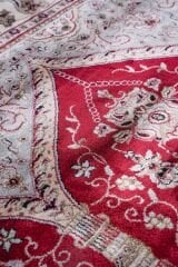 Hereke Serisi SF237A Lüks Bambu Seccade - Kırmızı