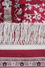 Hereke Serisi SF237A Lüks Bambu Seccade - Kırmızı