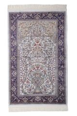 Kumkapı Serisi S818A Lüks Modal Seccade - Krem, Mavi