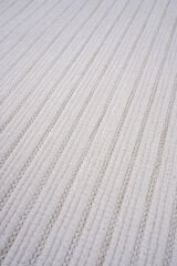 Ravi 1701A Beyaz Kaymaz Taban Yıkanabilir Yumuşak Dokulu Kilim