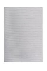 Riva 1701A Beyaz Kaymaz Taban Yıkanabilir Yumuşak Dokulu Kilim