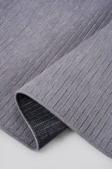 Riva 1702A Gri Kaymaz Taban Yıkanabilir Yumuşak Dokulu Kilim
