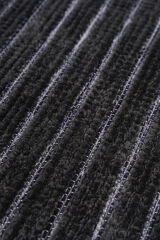 Riva 1703A Antrasit Kaymaz Taban Yıkanabilir Yumuşak Dokulu Kilim