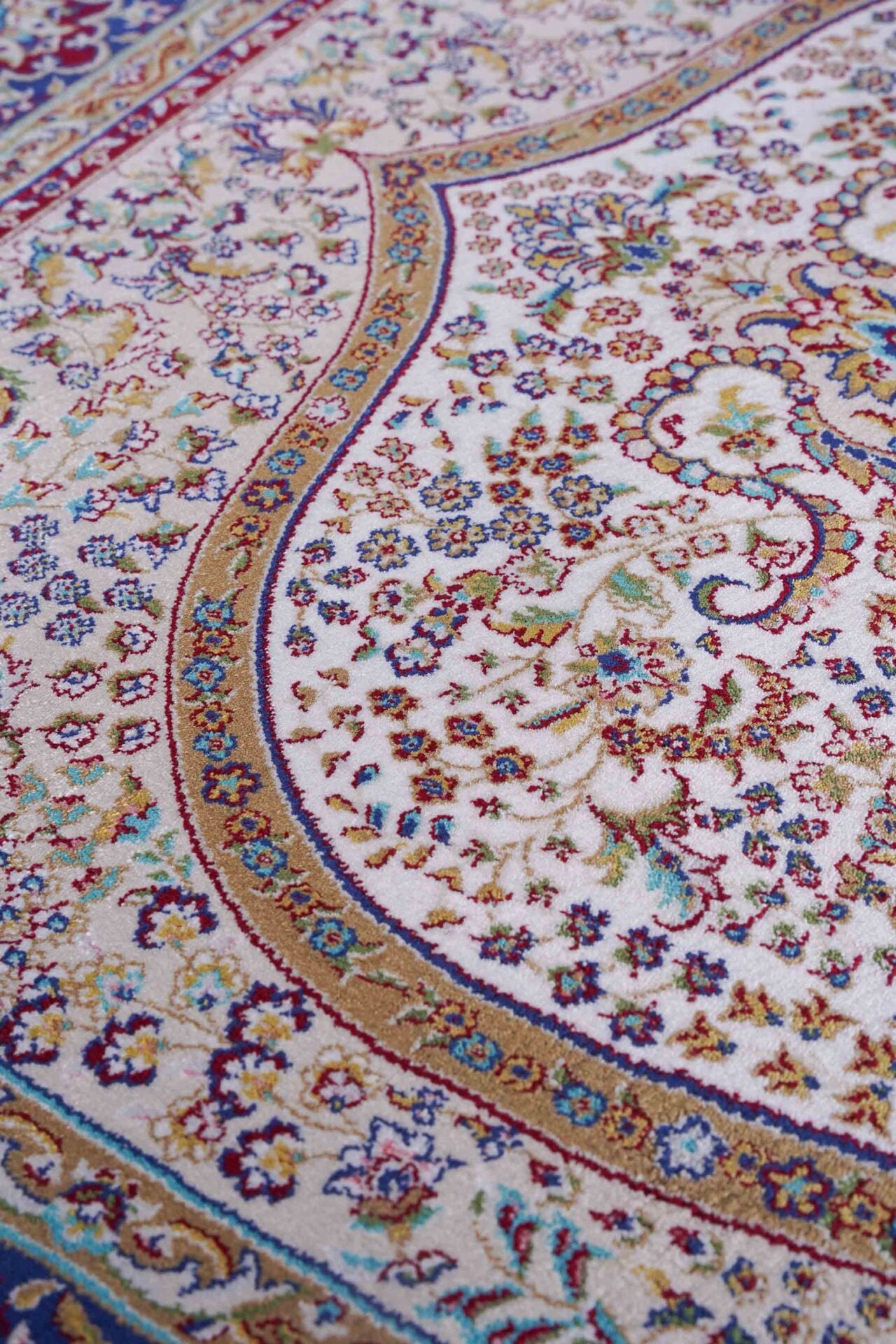 Kumkapı Serisi S163A Lüks Modal Seccade - Krem, Bej