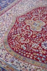 Kumkapı Serisi S163A Lüks Modal Seccade - Bordo, Mavi