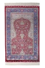 Kumkapı Serisi S163A Lüks Modal Seccade - Bordo, Mavi