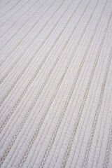 Ravi 1701A Beyaz Kaymaz Taban Yıkanabilir Yumuşak Dokulu Kilim Beyaz - 80 x 150