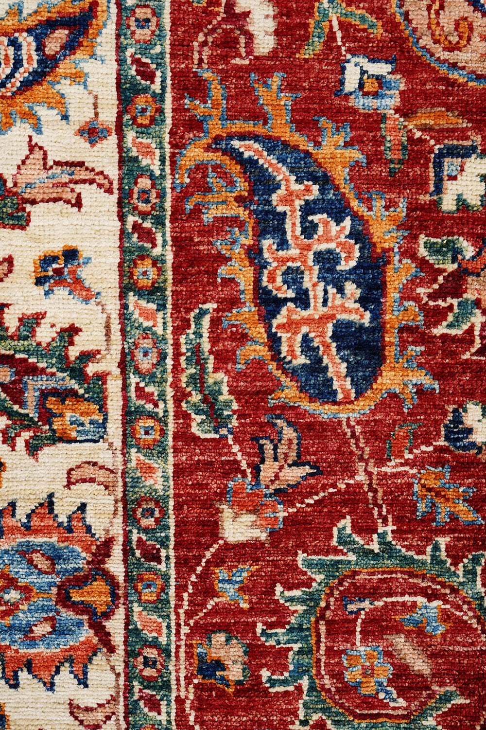 SHB Afgan Orjin El Dokuma Yün Halı