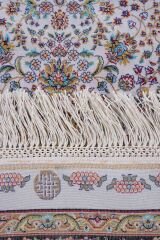 Kumkapı Serisi S163A Lüks Modal Seccade - Krem, Siyah