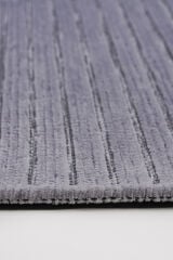 Ravi 1702A Gri Kaymaz Taban Yıkanabilir Yumuşak Dokulu Kilim Gri - 100 x 300