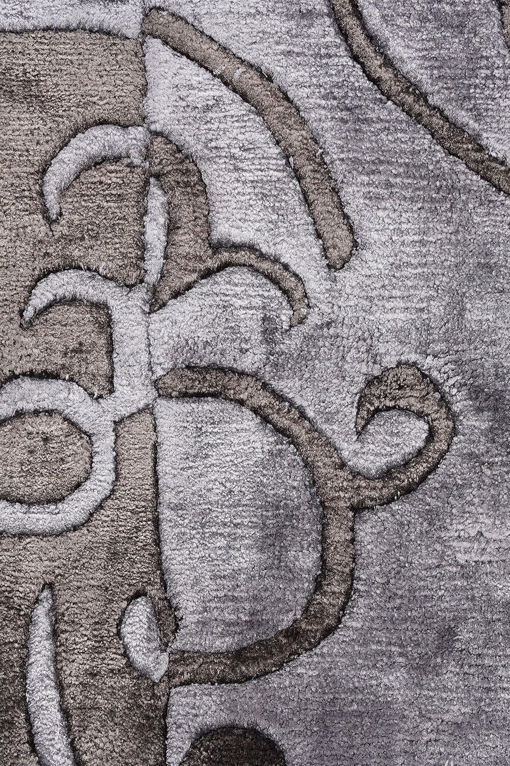 Nepal 3526 El Dokuma Kalın Bambu Halı