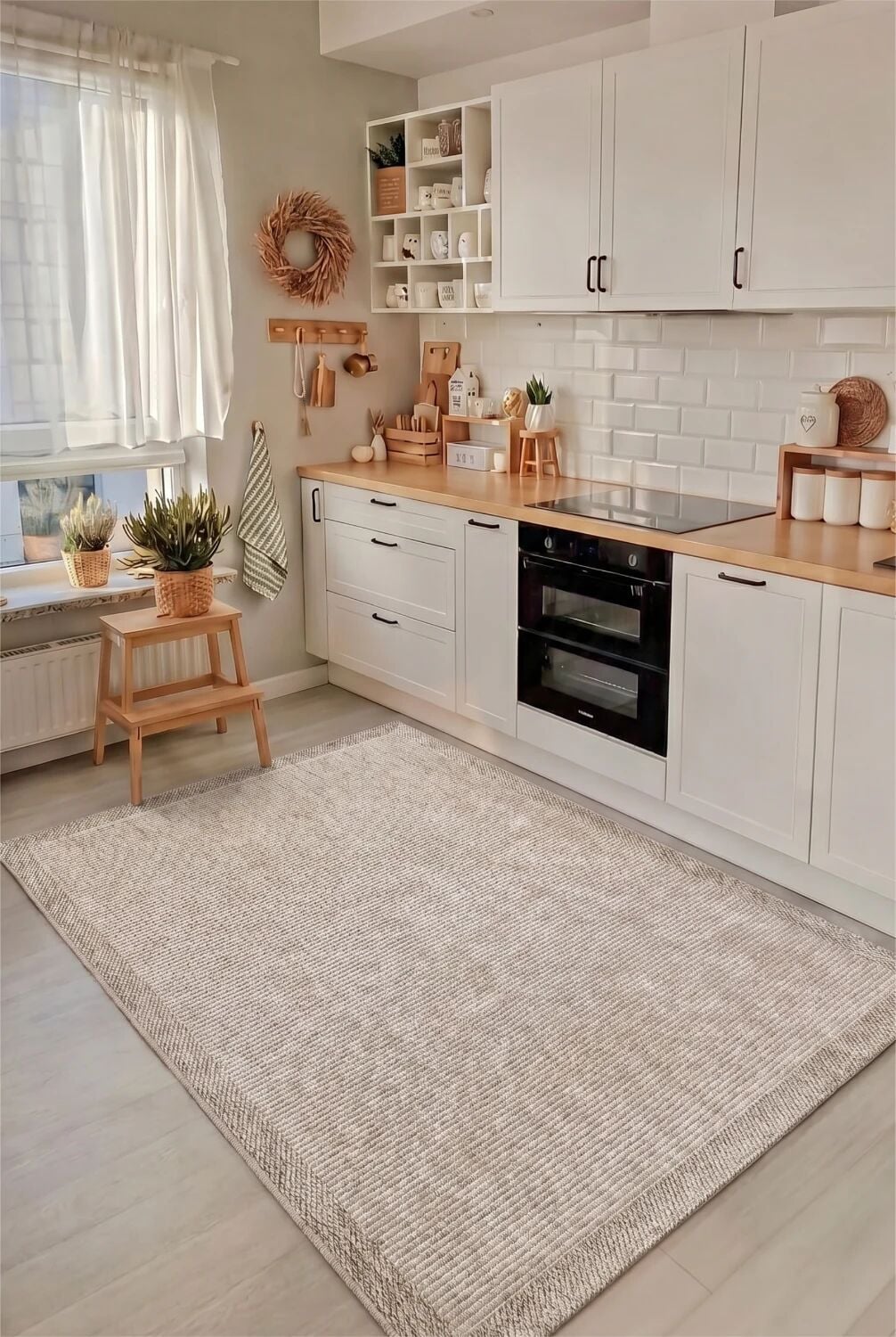 Nova 2003 Kaymaz Taban Bordürlü Sisal Halı