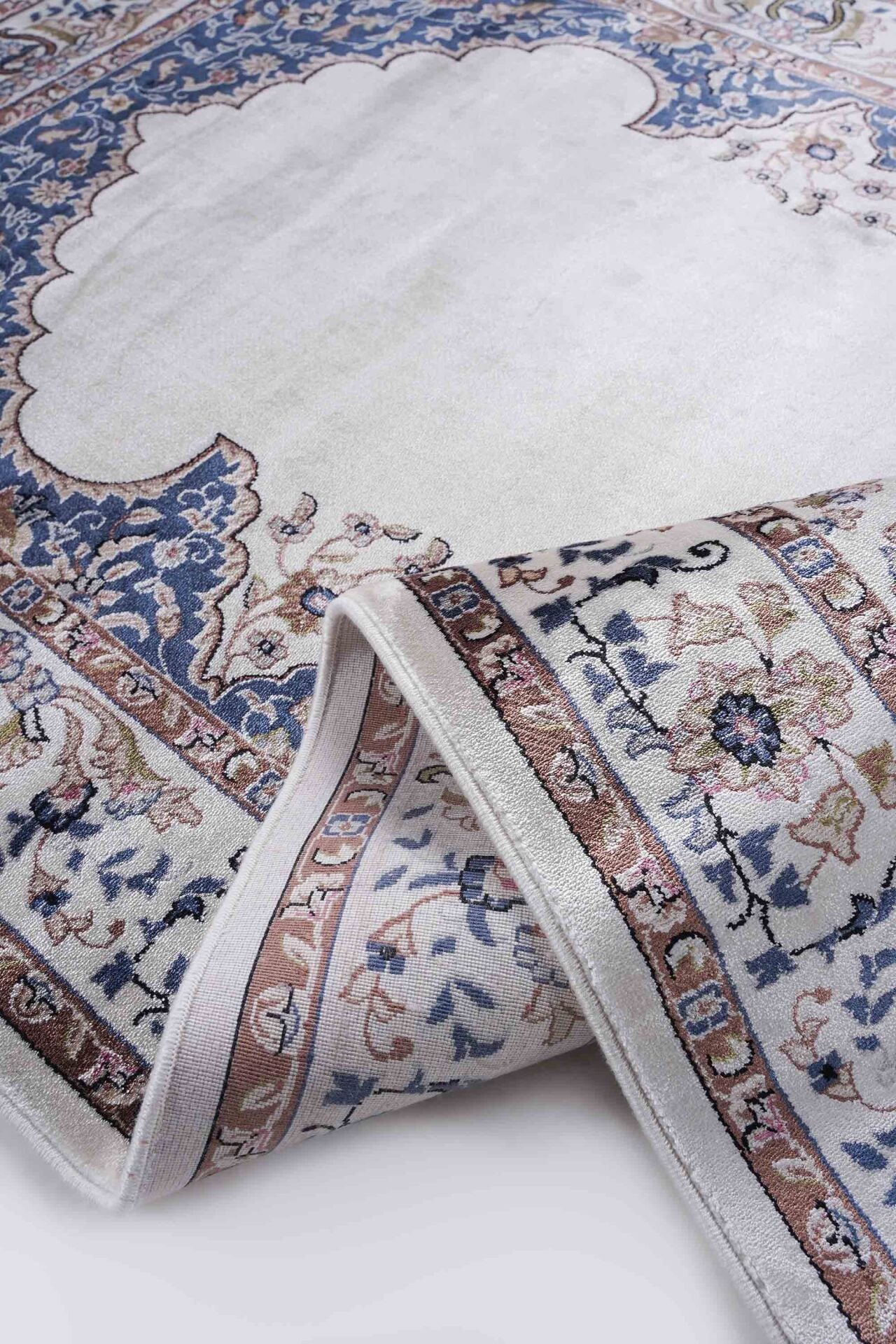 Hereke Serisi SF180A Lüks Bambu Seccade - Krem