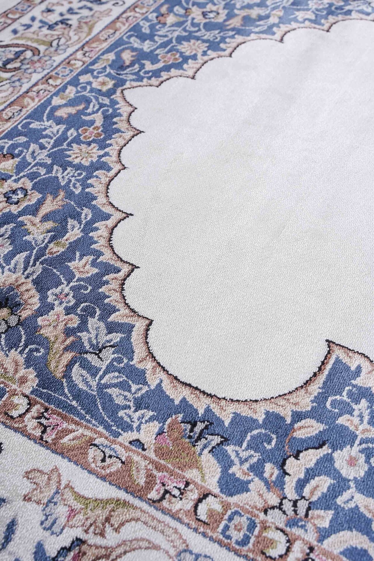 Hereke Serisi SF173A Lüks Bambu Seccade - Krem