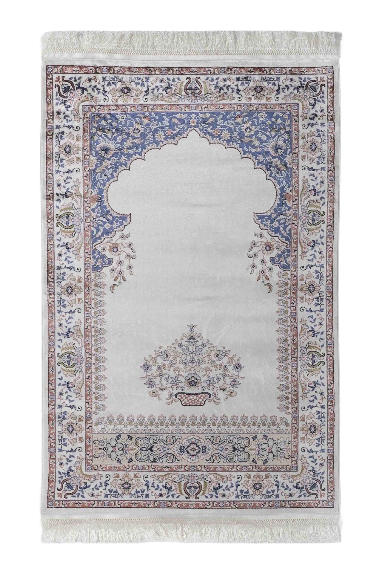 Hereke Serisi SF180A Lüks Bambu Seccade - Krem