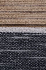 Ravi 1704A Bej Kaymaz Taban Yıkanabilir Yumuşak Dokulu Kilim Bej - 100 x 300