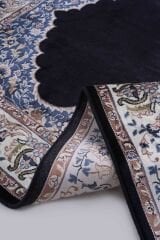 Hereke Serisi SF173A Lüks Bambu Seccade - Lacivert