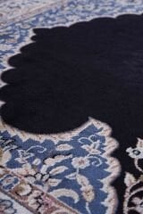 Hereke Serisi SF173A Lüks Bambu Seccade - Lacivert