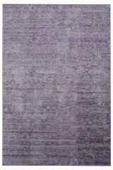 Nepal 3535 El Dokuma Kalın Bambu Halı Mor - 167x240
