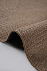 Ravi 1704A Bej Kaymaz Taban Yıkanabilir Yumuşak Dokulu Kilim Bej - 120 x 180