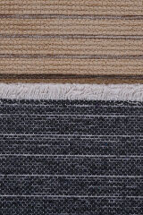Ravi 1704A Bej Kaymaz Taban Yıkanabilir Yumuşak Dokulu Kilim Bej - 120 x 180