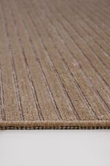 Ravi 1704A Bej Kaymaz Taban Yıkanabilir Yumuşak Dokulu Kilim Bej - 200 x 300