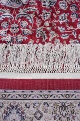 Hereke Serisi SF173A Lüks Bambu Seccade - Kırmızı