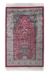 Hereke Serisi SF173A Lüks Bambu Seccade - Kırmızı