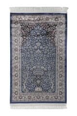 Hereke Serisi SF173A Lüks Bambu Seccade - Mavi