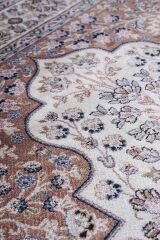 Hereke Serisi SF173A Lüks Bambu Seccade - Krem